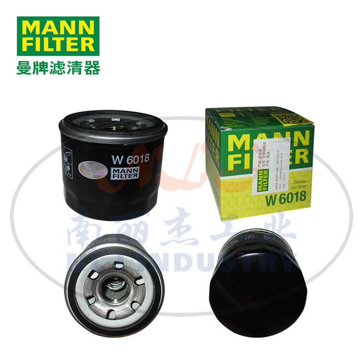 W6018油滤MANN-FILTER(曼牌滤清器)
