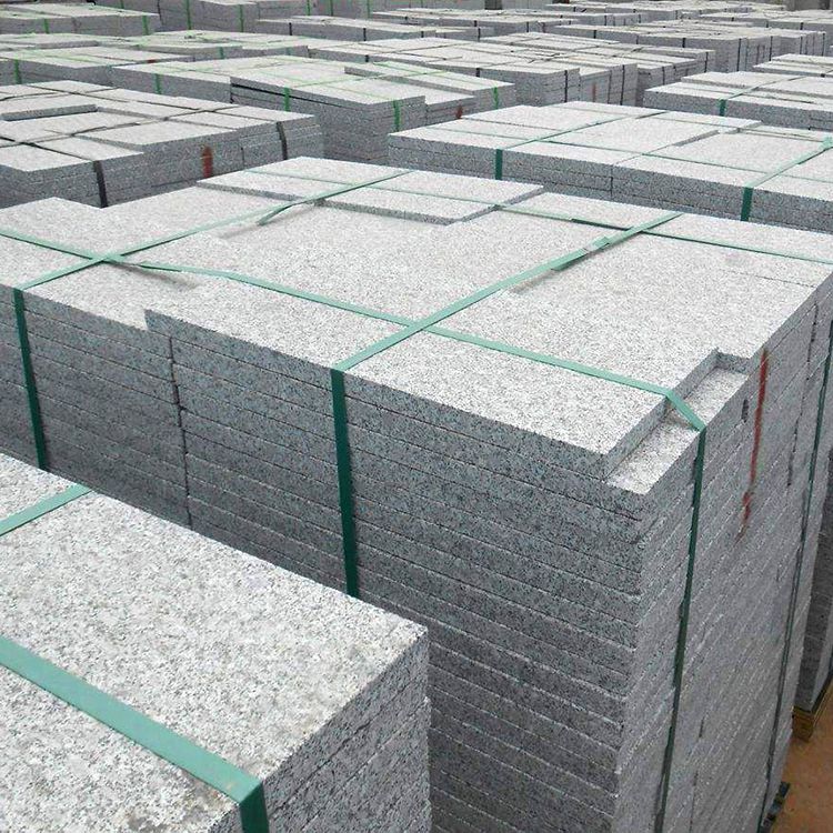 芝麻灰火烧板石材