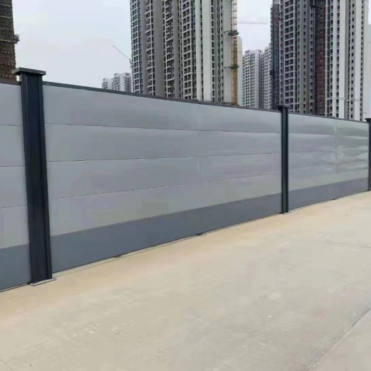 道路施工安全隔离防撞围墙 新型框架钢结构装配式围挡