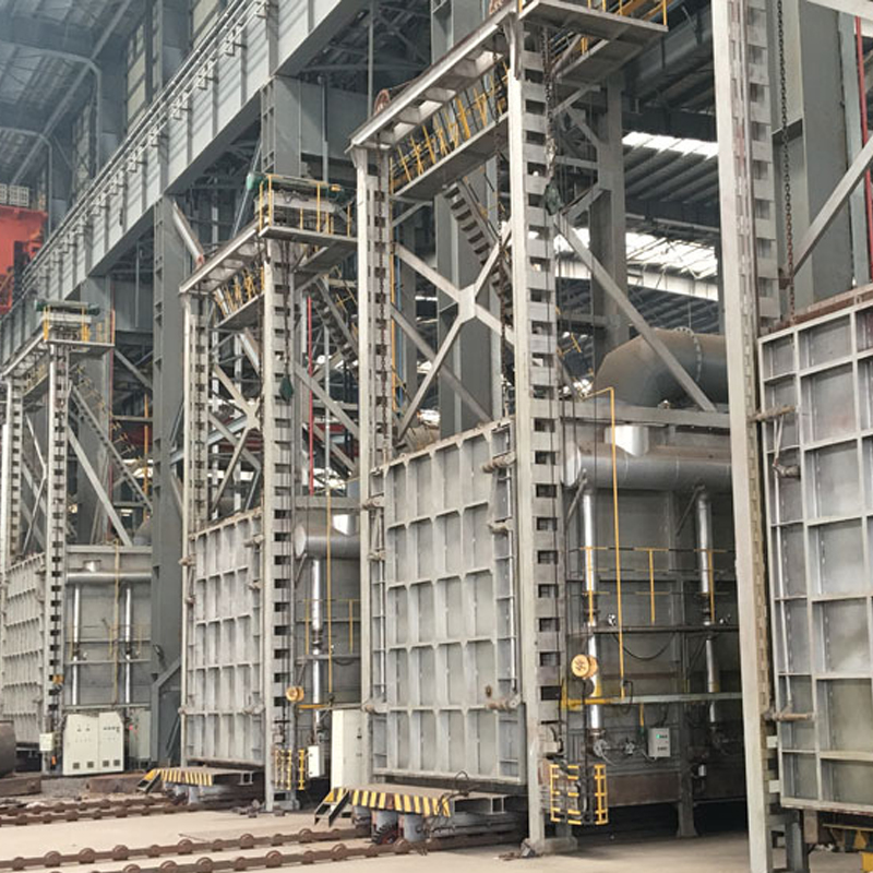 台车式热风循环炉