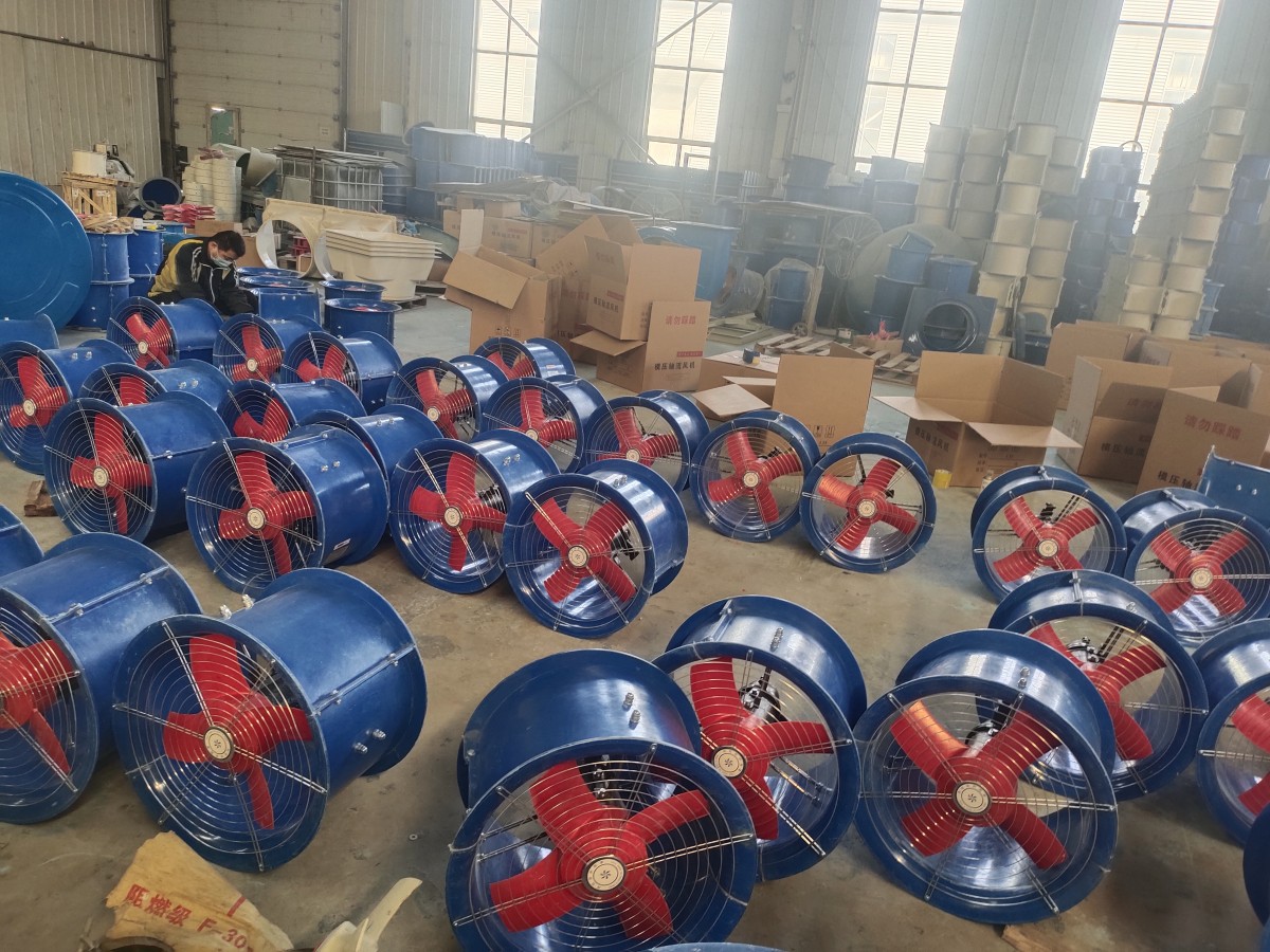 防腐玻璃钢轴流通风机价格