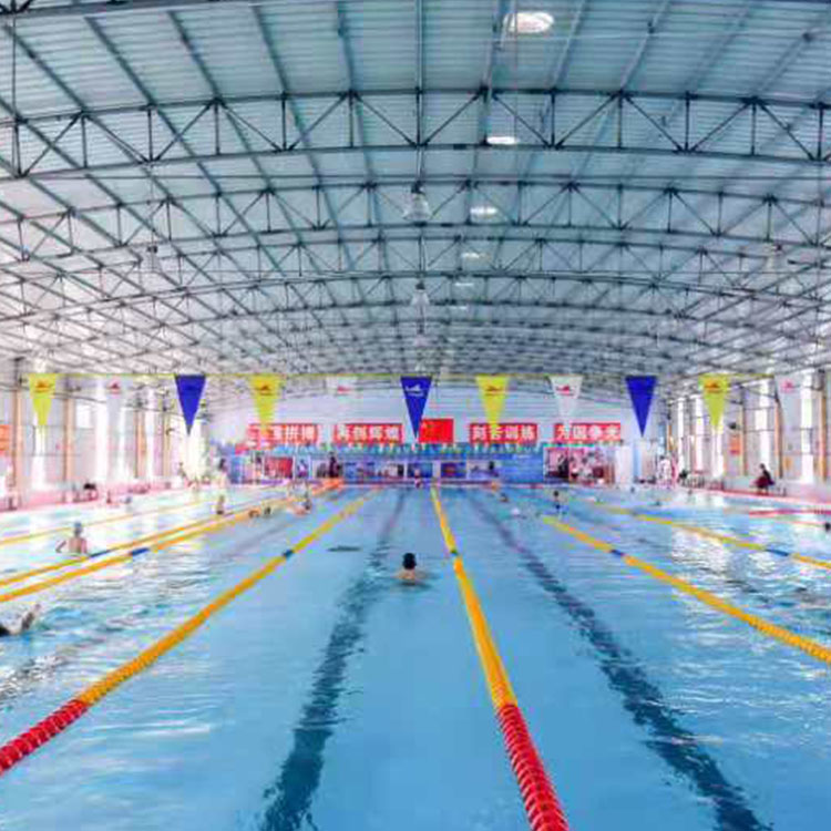 Steel structure swimming pool