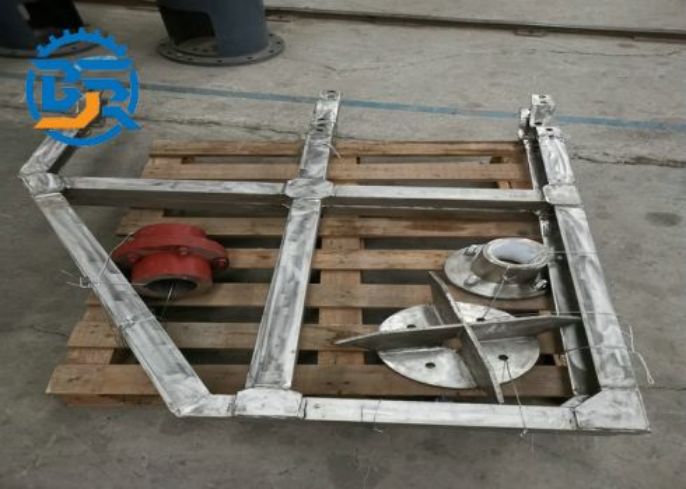 柏嘉润 锚框式搅拌器 非标设计 机器设计紧凑合理