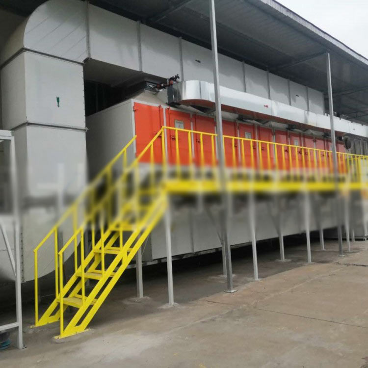 环保喷漆房 固定干式喷漆房 废气处理 催化燃烧设备