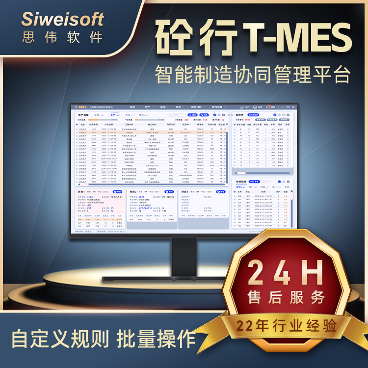 T-MES智能制造协同管理平台 生产协同管理系统 打通全流程