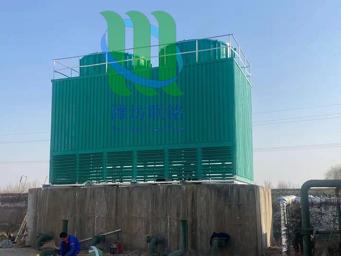 方形逆流冷却塔