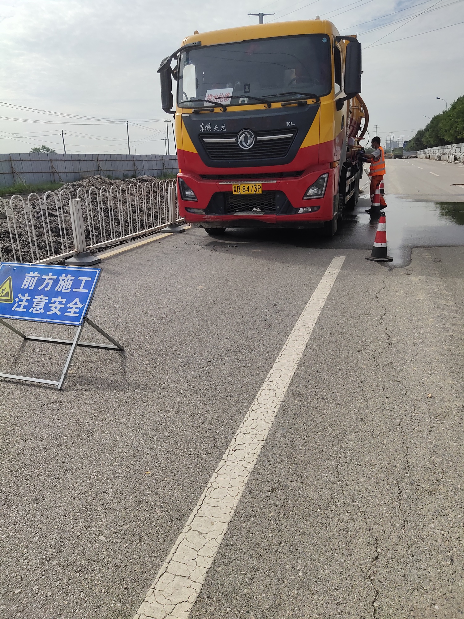 唐山市开平区 管道疏通 管道清淤工程 抽泥浆