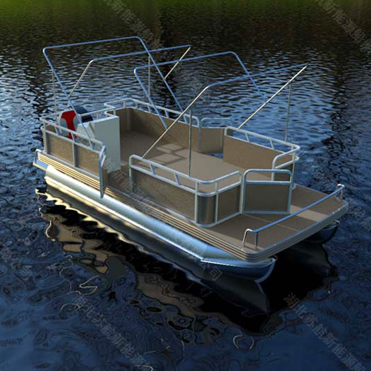 5.2米铝合金浮筒船