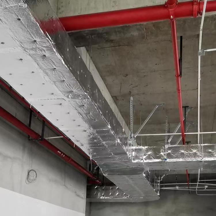 Fireproof and smoke-proof protective wrapping