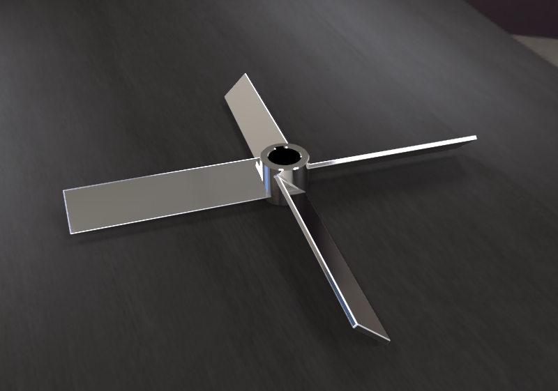 柏嘉润 四直叶桨式搅拌器 传乐 实力大厂 支持定制