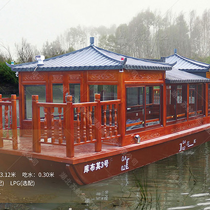 12.5米观光画舫船