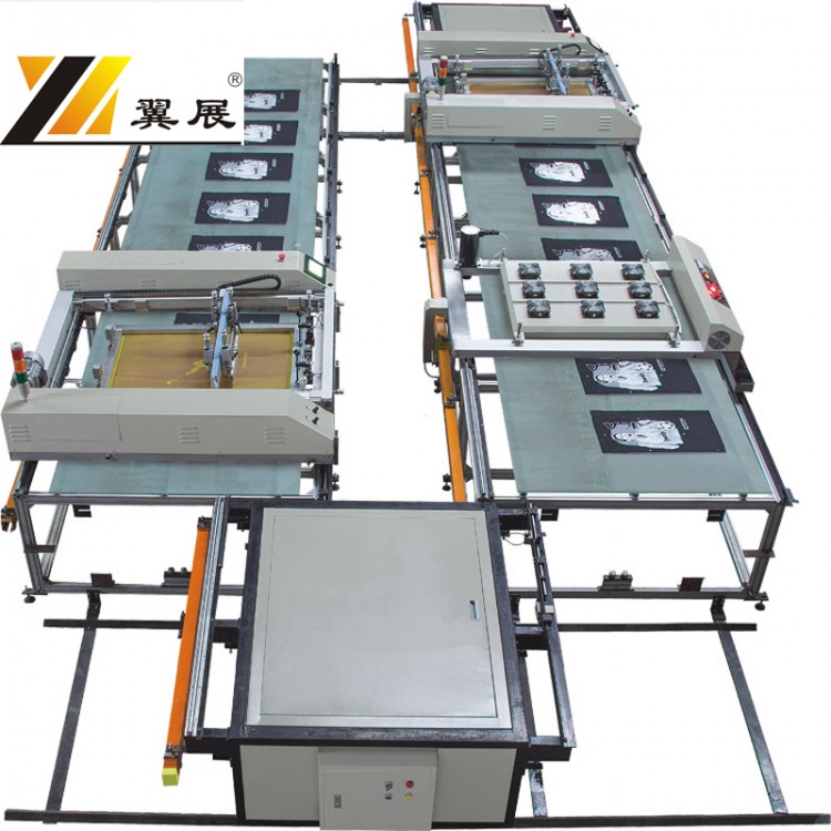 SPT系列自动台板式多色平网印花机