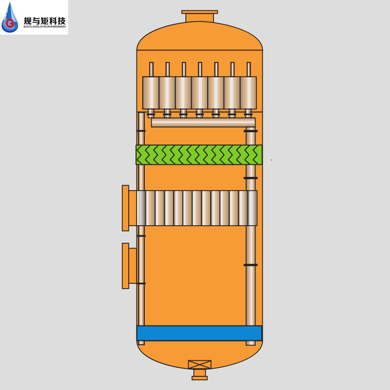 多种内件组合式气液分离器
