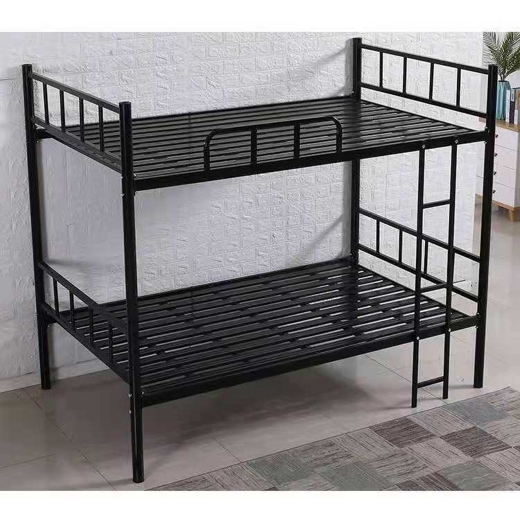 工地上下床厂家 简易高低床 铁架双层床定制发货