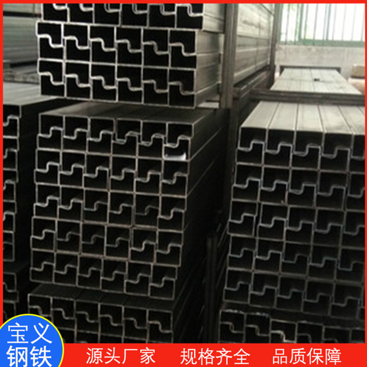 40*60货架P形管加工厂/50*70折叠房P形管生产厂