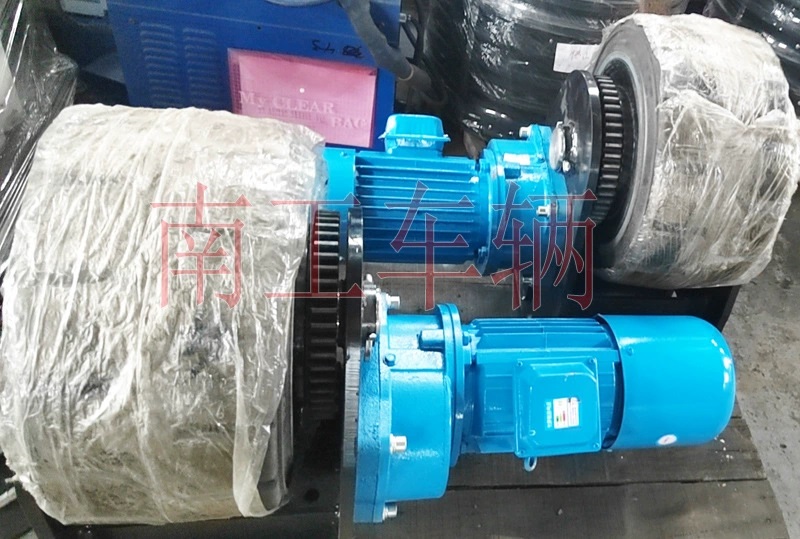 电动平板拖车驱动轮总成 拖车配件