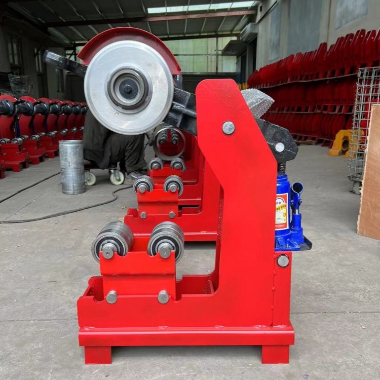 无缝钢管割管机 消防管道液化气瓶电动切管机325型