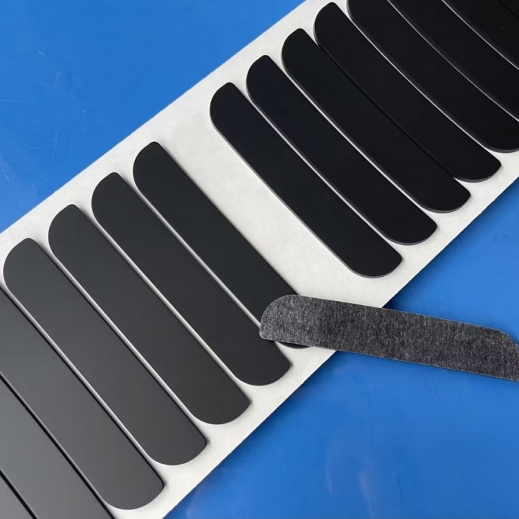 工厂定制硅胶脚垫长方形胶垫防滑防震垫片 硅胶防滑垫