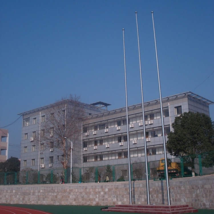 济南户外广告旗杆4S店旗杆道旗注水刀旗济南小学旗杆