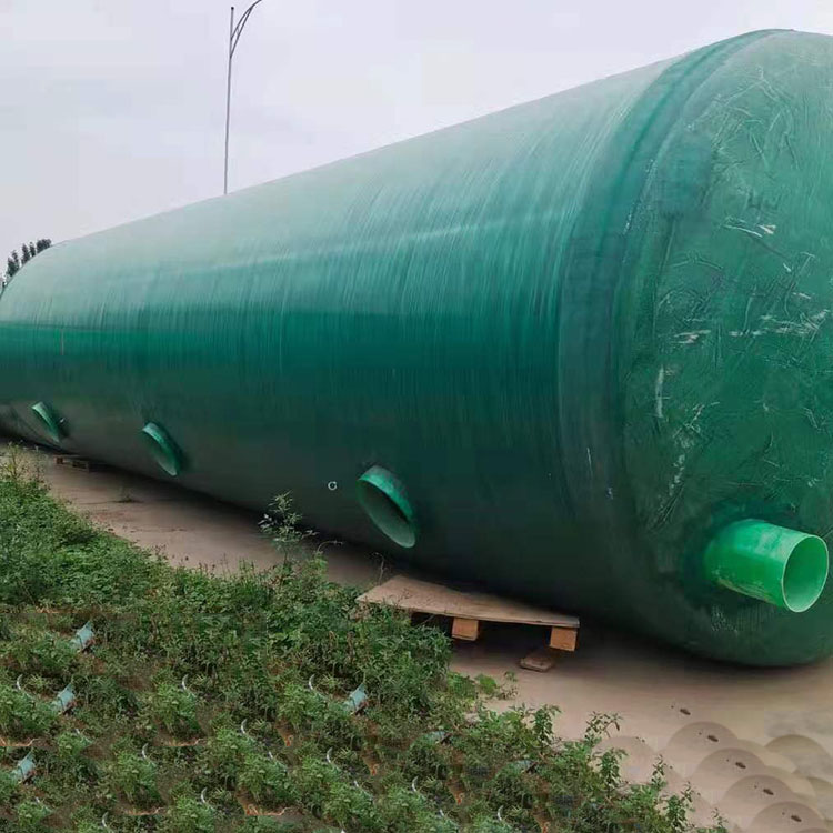 玻璃钢化粪池家用新农村三级1-100立方污水调节池消防水罐