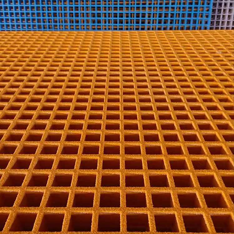 玻璃钢阻燃格栅养鱼场走道防腐蚀生化水处理地网格