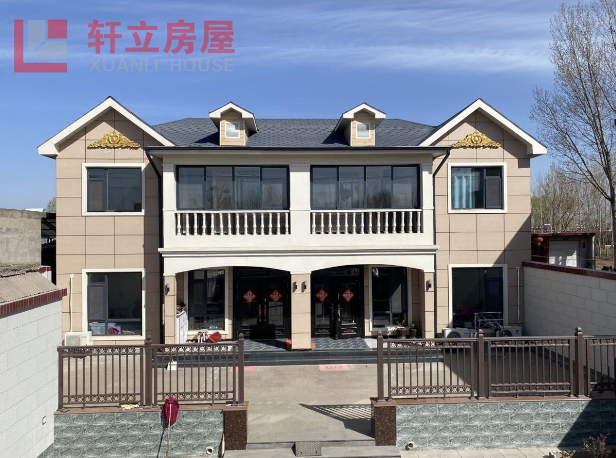 双层钢结构房屋建造保温隔热 邯郸轻钢别墅设计施工厂家