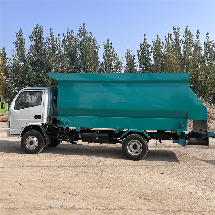 Electric 3-Way Spreader, Dairy Farm三轮Feeding Cart, Dual-Side Discharge Feeding Vehicle
