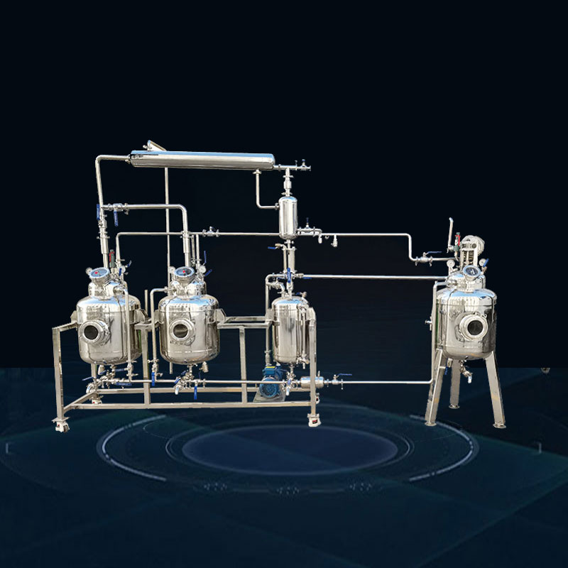 双罐提取浓缩机组加配制罐