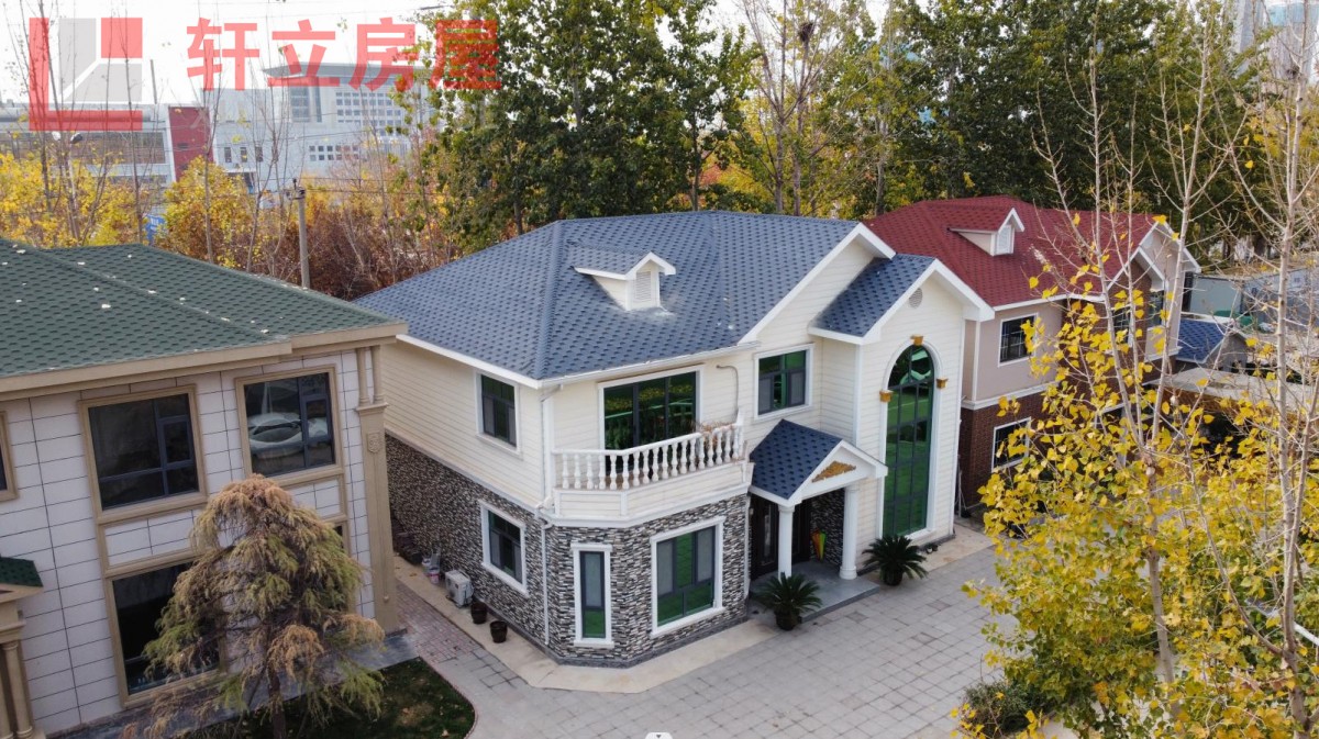 Hebei Prefabricated Steel Villa Manufacturer - Prefabricated Steel Structure Houses with Insulation, Windproof, and Safety Stability