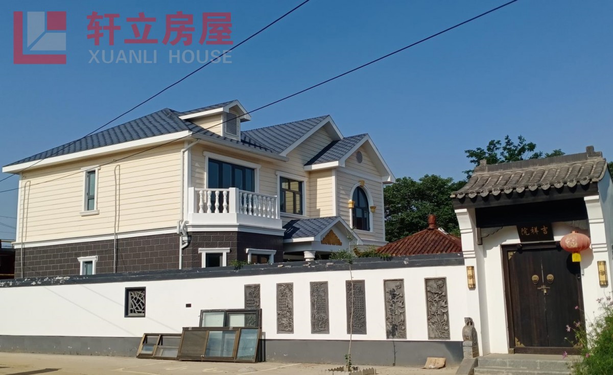 Lightweight Steel Structure Villa Construction - Shijiazhuang Xuanli Lightweight Steel Houses: Aesthetically Pleasing and Seismic-Resistant