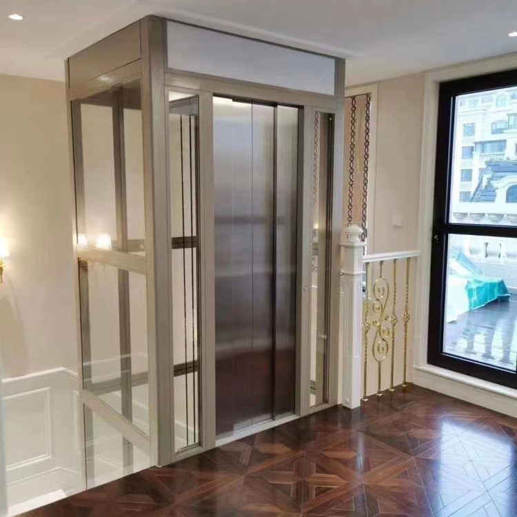 家用观光电梯 3层小型升降设备浙江西奥复式阁楼别墅定制