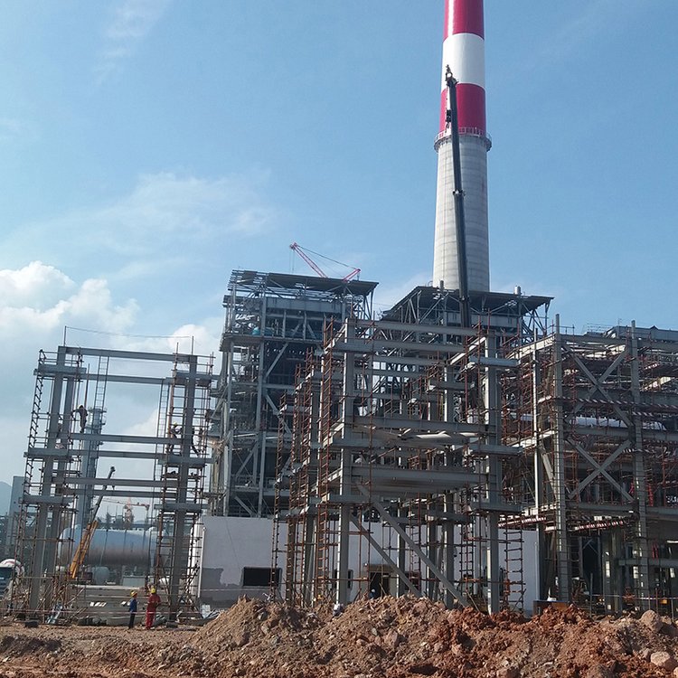 石化区专业预制钢结构临时建筑施工安装