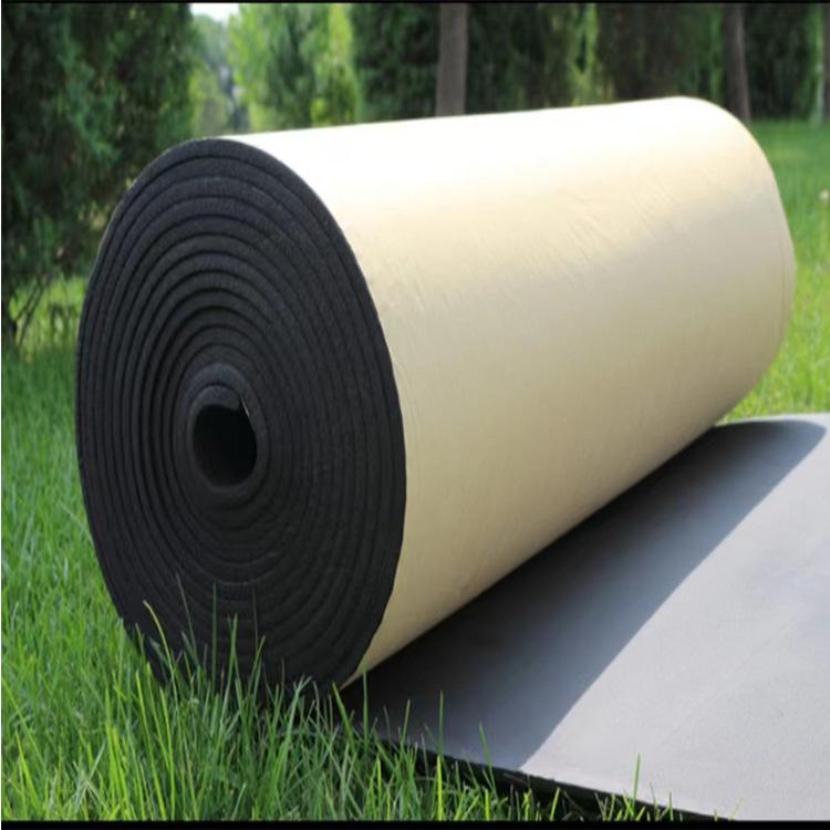 屋顶橡塑保温棉 楼顶耐高温防火保温隔热橡塑板 厂家定制