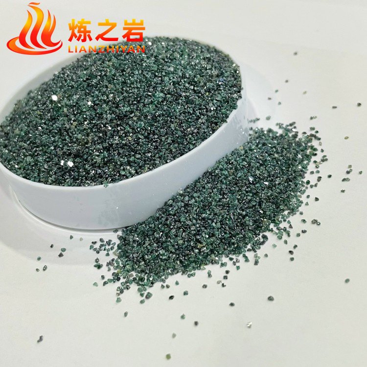 绿碳化硅微粉煅烧喷砂抛光碳化硅粒度砂球形抛光粉