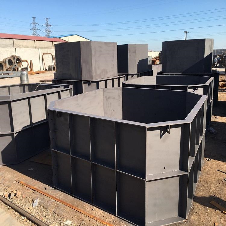 八角化粪池模具 定制 水泥砼预制组合式污水池钢模具