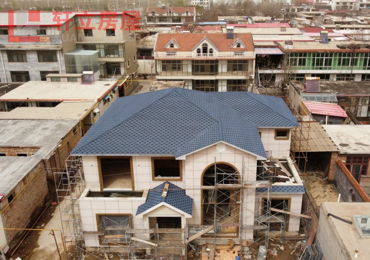 Shijiazhuang Light Steel Villa Manufacturer, Rural Prefabricated Steel Structure Integrated House Materials