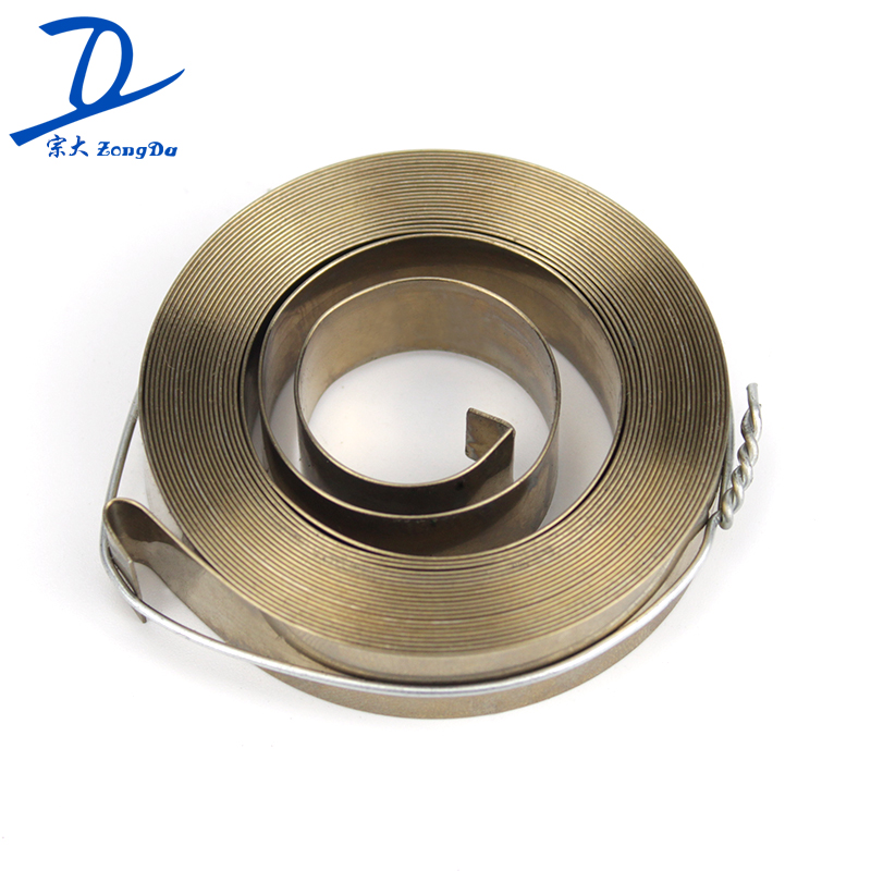 厂家供应健身器划船器拉力器不锈钢收线发条卷簧