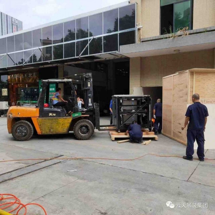 中山工厂搬迁中山公司企业搬厂中山机器设备搬运安装服务