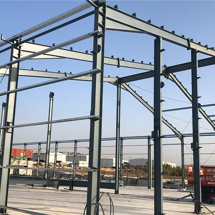 钢结构工程围栏展示