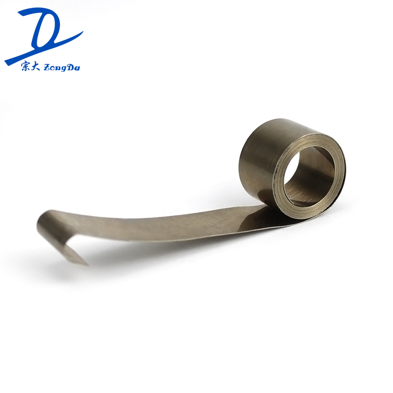 厂家供应恒力卷簧，不锈钢升降发条弹簧，推送器自动回收卷簧