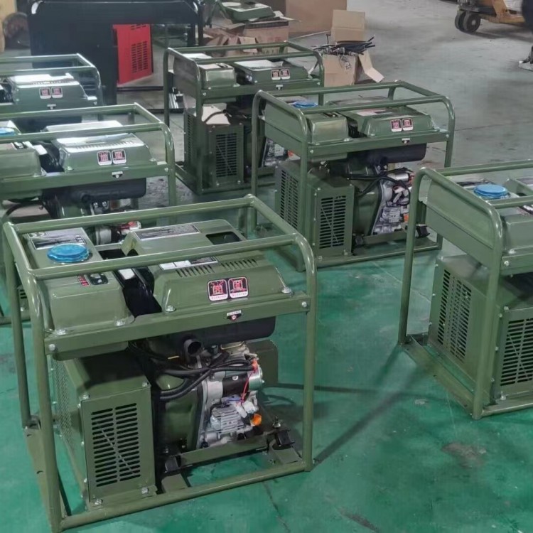 客户定制6kw变频柴油发电机