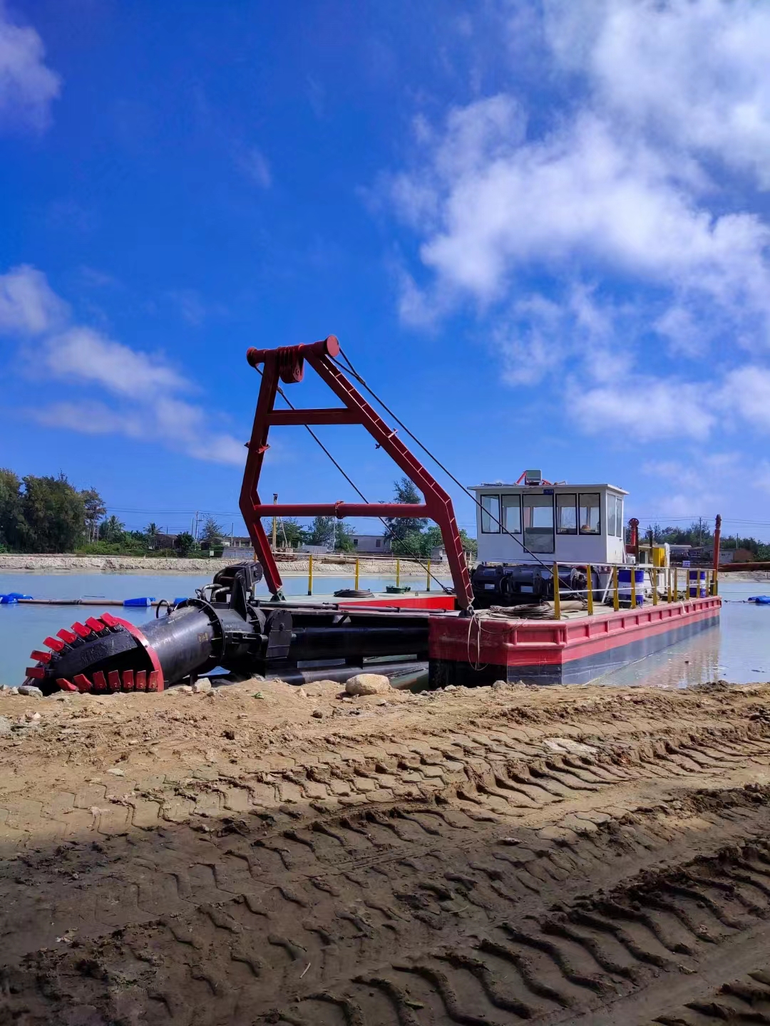 绞吸船 绞吸式挖泥船 支持设备定制 拆装简便