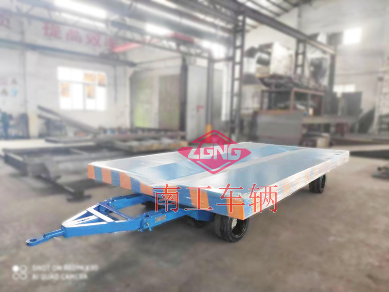 牵引重型平板拖车20吨下凹式