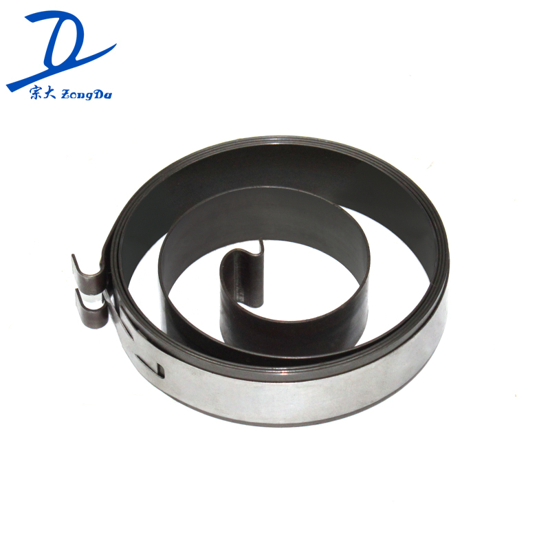 厂家供应健腹轮发条弹簧，健身器卷簧，碳钢发条簧