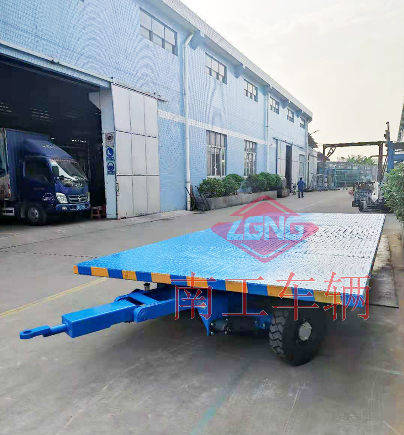 无动力牵引工具拖挂车5吨平板拖车