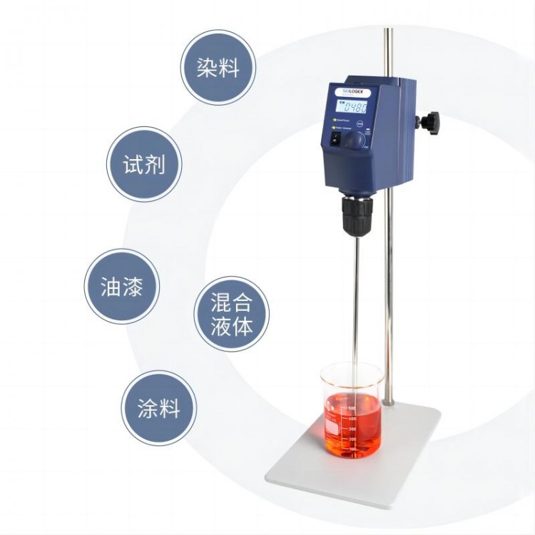 实验室数控型顶置式电动机械搅拌器套装SCI20-Pro