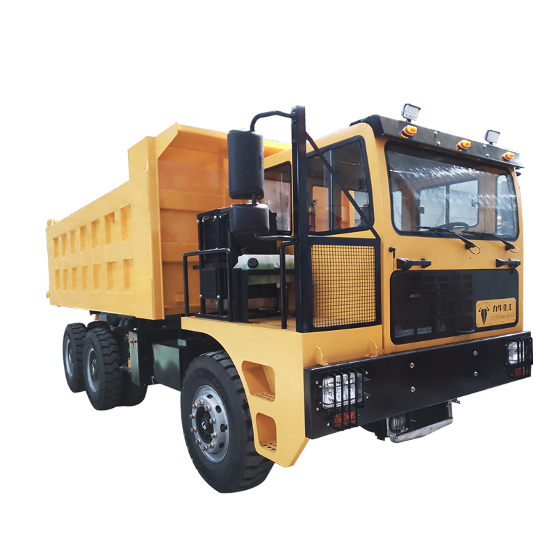 力牛重工35吨矿用运输自卸车 工程翻斗车矿安认证 矿山出渣车