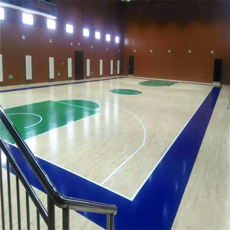 运动木地板 篮球场木地板 羽毛球场木地板销售安装
