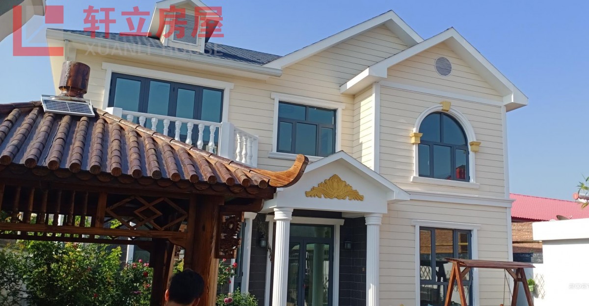 石家庄轻钢别墅集成房屋设计施工 河北装配式住房建造企业