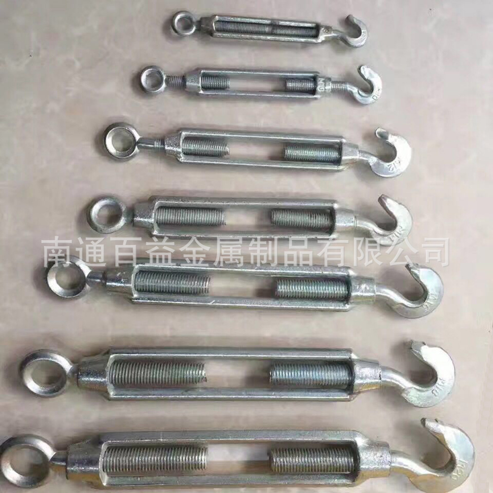 M8钢丝绳拉紧器 不锈钢花兰螺丝拉紧器